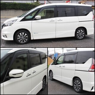 【新品未使用】日産 セレナ C27 GC27 GFC27 GNC27 GFNC27 27系 セレナ Eパワー HC27 HFC27 e-POWER ランディ フロアマット & ドアバイザー ＤＸ カーマット 自動車マット　gmlo7