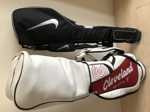 最も安い 【】ゴルフクラブ10点、キャディバック、ゴルフバック（小） 