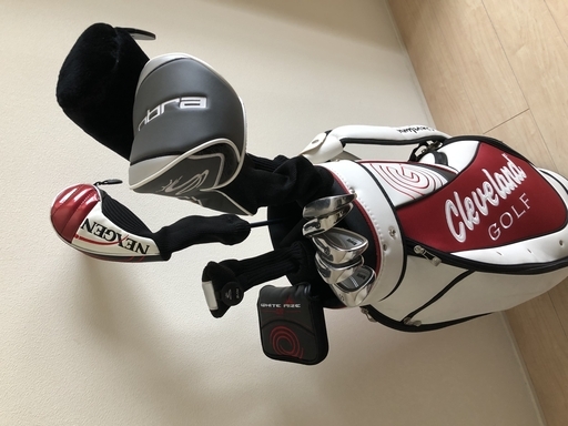 最も安い 【】ゴルフクラブ10点、キャディバック、ゴルフバック（小） 