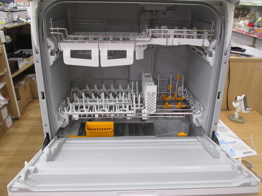 中古 保証付 パナソニック 食器洗い乾燥機 NP-TR9-W ホワイト 目安6人 