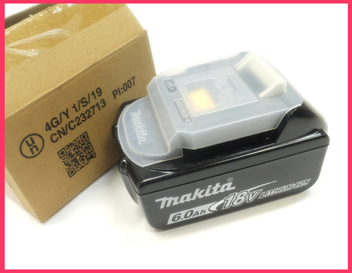 [N0119i] 新品 マキタ 18V 6.0Ah バッテリー BL1860B 電動工具 大工道具