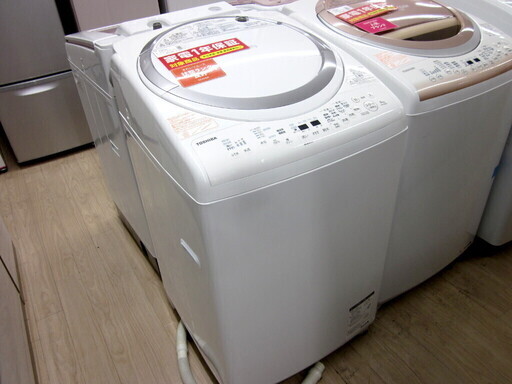 安心の1年保証付！2017年製 8.0kg「AW-8V6」全自動洗濯機です！