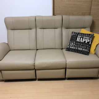 ●値下げ●【東京インテリア】高級電動リクライニングソファ