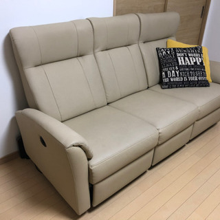 ●値下げ●【東京インテリア】高級電動リクライニングソファ