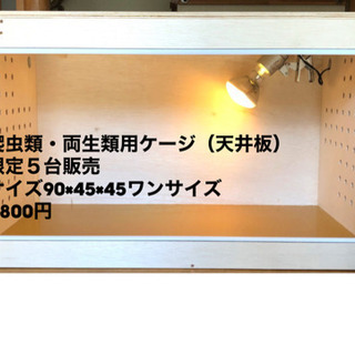 爬虫類・両生類用ケージ90×45×45在庫切れです