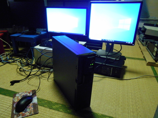 デスクトップパソコン LenovoThinkCentre E73 Small  Windows10 　i3-4130 HDD500GB メモリ4GB