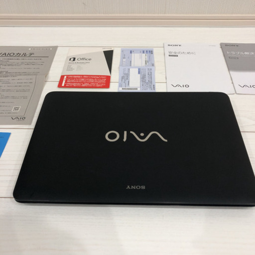 SONY VAIO SVF153B1GN CPU：Pentium 3556U 1.7GHz / メモリ：8GB
