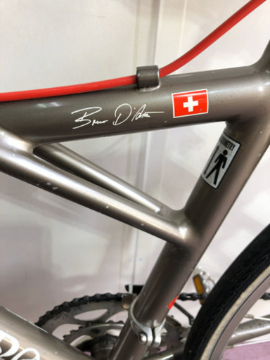 ⬛︎⬛︎Bruno.27インチ、革サドル ティアグラ、ロードバイク