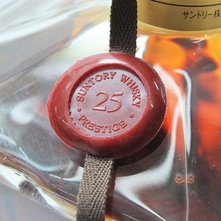 サントリー　プレステージ25年　ウイスキー　750ml