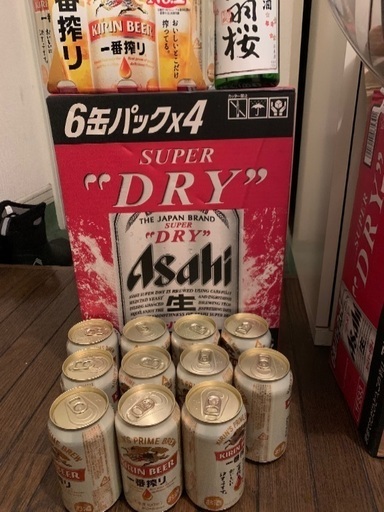 ビール　日本酒