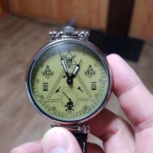 激レア フリーメイソンの腕時計 値下げしました ヤス 東松江のアクセサリー 腕時計 の中古 古着あげます 譲ります ジモティーで不用品の処分