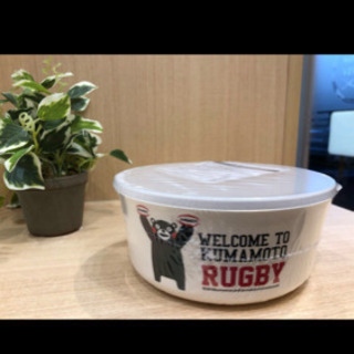 ★くまモン×RUGBY★コラボ保存容器×2個