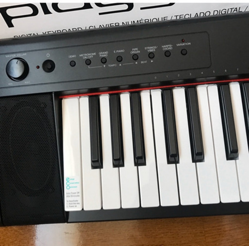 YAMAHA 電子ピアノ 目だた piaggero NP-31 譜面立て スタンド付き