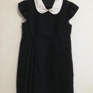130cm　any FAM ワンピース ドレス(ネイビー)