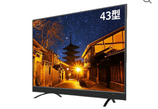 ほぼ新品☆2019年製 maxzen 43インチ 4K対応液晶テレビ