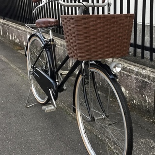 お洒落＊MIYATA・26インチ・シティーサイクル・ブラック 内装3段変速