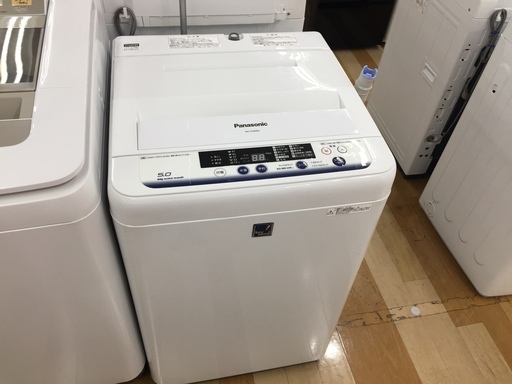 6ヶ月保証付き！Panasonic 5.0kg全自動洗濯機【トレファク岸和田】