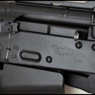 中古 KSC AK74UN GBB ガスブローバック カスタム マグプルのショルダー