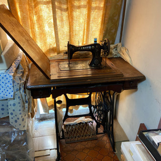 足踏みミシン ANKER ドイツ製? 昭和20年頃の製品？