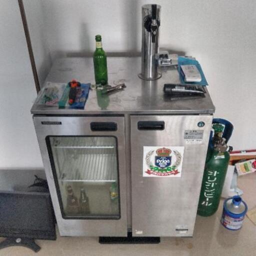 業務用冷蔵庫一体型ビールサーバー