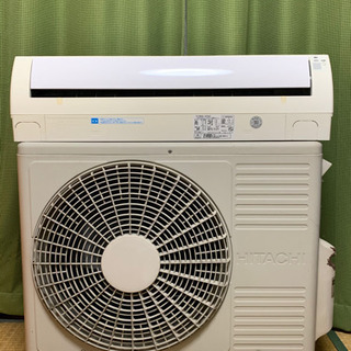 ⭕️値下げ‼️激安エアコン‼️12畳まで❗️取付込❗️HITACHIエアコン