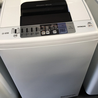 7.0kg  全自動洗濯機　日立　2018年製　美品！！給水ポンプ付き！