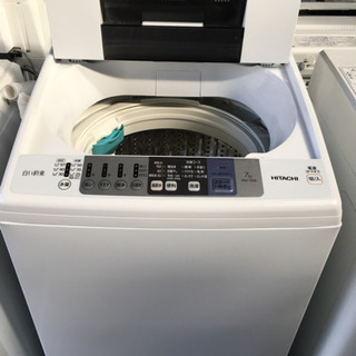 7.0kg  全自動洗濯機　日立　2018年製　美品！！給水ポンプ付き！