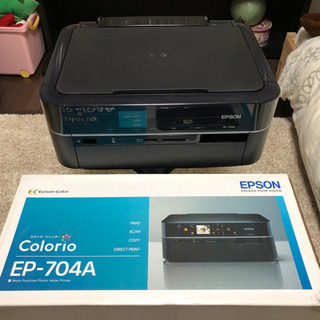 EPSON EP-704A （純正インクおまけあり）