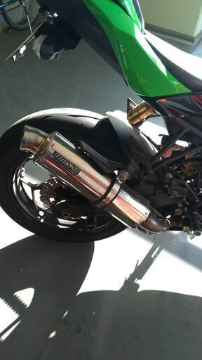 Ninja250SL オーリンズワンオフ他色々（サーキットにいかが