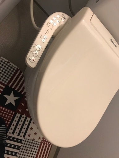 中古 Panasonic パナソニック ビューティ・トワレ DL-EJX10-WS 温水洗浄便座 ホワイト N4007029 未使用中古パナソニック 温水洗浄便座（瞬間式）パステルピンク