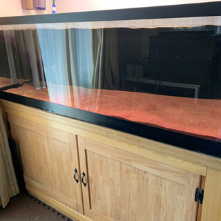 Marfiedオーダー品1800水槽・1200ろ過水槽 オーバーフロー設備一式 