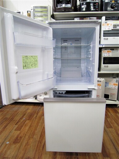 SHARP ﾉﾝﾌﾛﾝ式冷蔵庫 2018年式 SJ-GD14D-W 138L