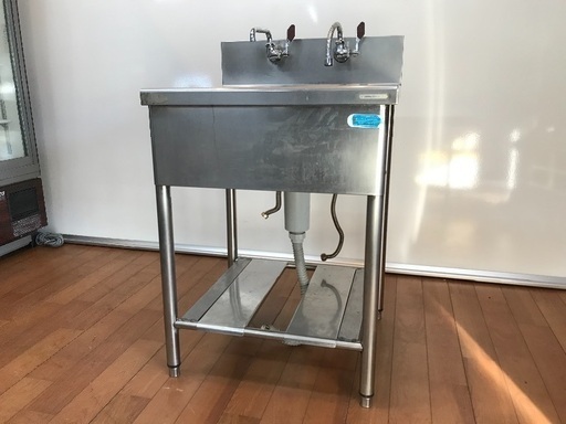 クリナップ ステンレス製 1槽シンク 流し台 45cm×45cm×80cm 厨房 飲食店