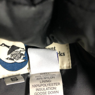 クレセントダウンワークス　ダウンジャケット　メンズ　ブラック