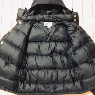 クレセントダウンワークス　ダウンジャケット　メンズ　ブラック