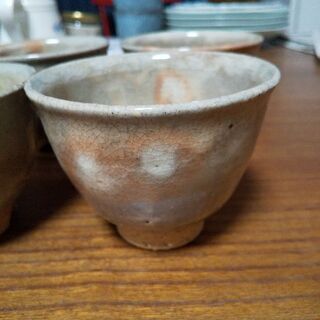 萩焼茶碗