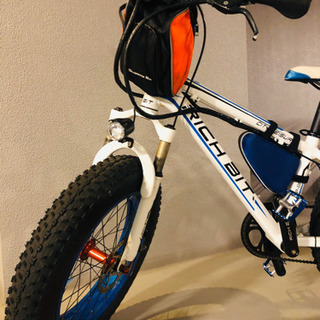 かっこいい太いタイヤ20インチ電動自転車