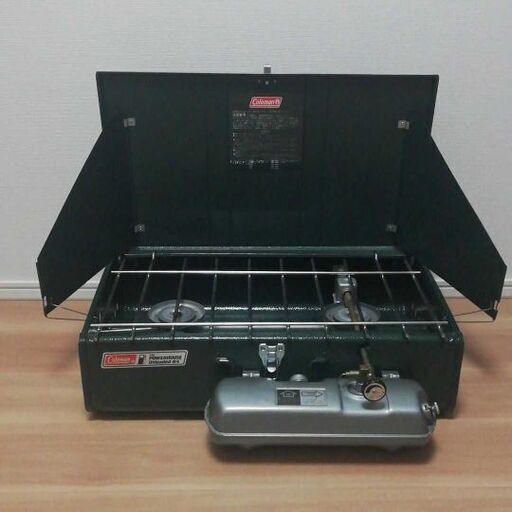 コールマンツーバーナー スタンド＆鉄板セット