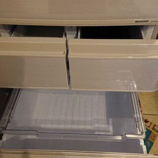 SHARP どっちもドア 冷蔵庫 424L プラズマクラスター
