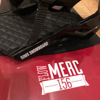Flow スノーボード 156 板　merc