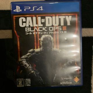 ps4ソフト　COD BO3