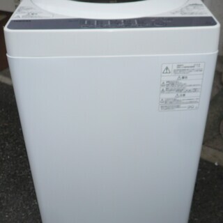 ☆東芝 TOSHIBA AW-5G6 5.0kg 全自動電気洗濯機◆2018年製・パワフル浸透洗浄で驚きの白さ − 神奈川県