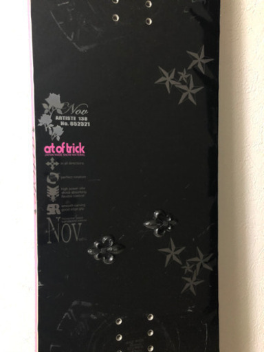 スノーボード November artiste 138cm art of trick