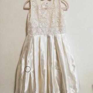 【ネット決済】【値下げ】130cm 白 ワンピース ドレス