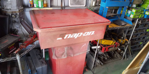 ショップ スナップオンのパーツ洗浄台です❗️定価21万円、ポンプ  