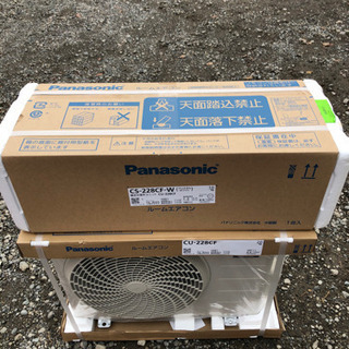 　エアコン Panasonic CU-228CF  CS-228CF-W 新品