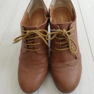 靴(茶色)　24.5cm
