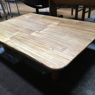 バリ島産バンブーローテーブルとコーナーテーブルセット