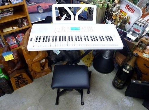 Onetone 電子キーボード OTK-61S スタンド/イスセット 61鍵盤 ワントーン 電子ピアノ 電池可 札幌市 白石区 東札幌