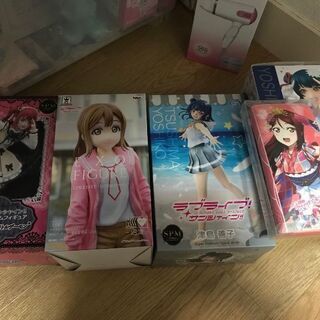 ラブライブサンシャイン フィギュア4個セット＋桜内梨子の財布